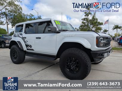 Certified 2025 Ford Bronco Raptor w/ Interior Carbon Fiber Pack