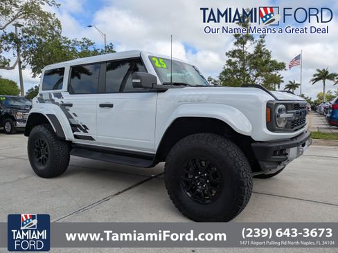 Certified 2025 Ford Bronco Raptor w/ Interior Carbon Fiber Pack AWD/4WD image 1
