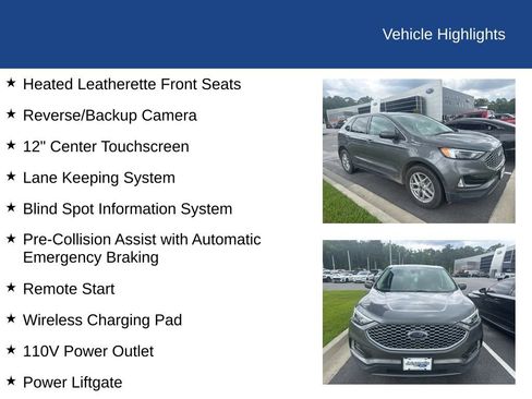 Used 2024 Ford Edge SEL w/ Convenience Package AWD/4WD image 4