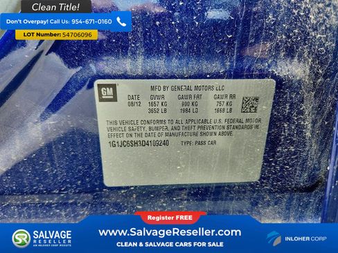 Used 2013 Chevrolet Sonic LT FWD image 16