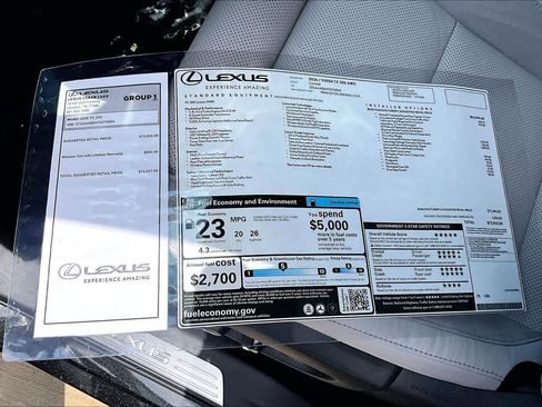 New 2026 Lexus TX 350 AWD image 21