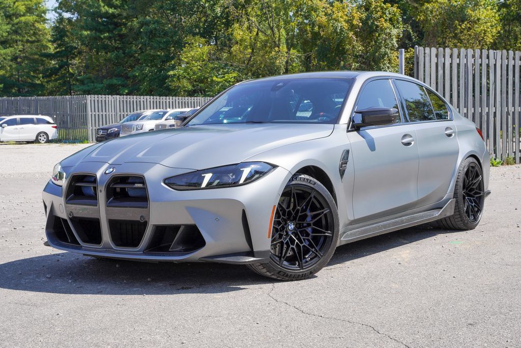 Used 2025 BMW M3 w/ M Carbon Exterior Package RWD image 4