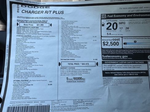 New 2026 Dodge Charger R/T AWD/4WD image 32