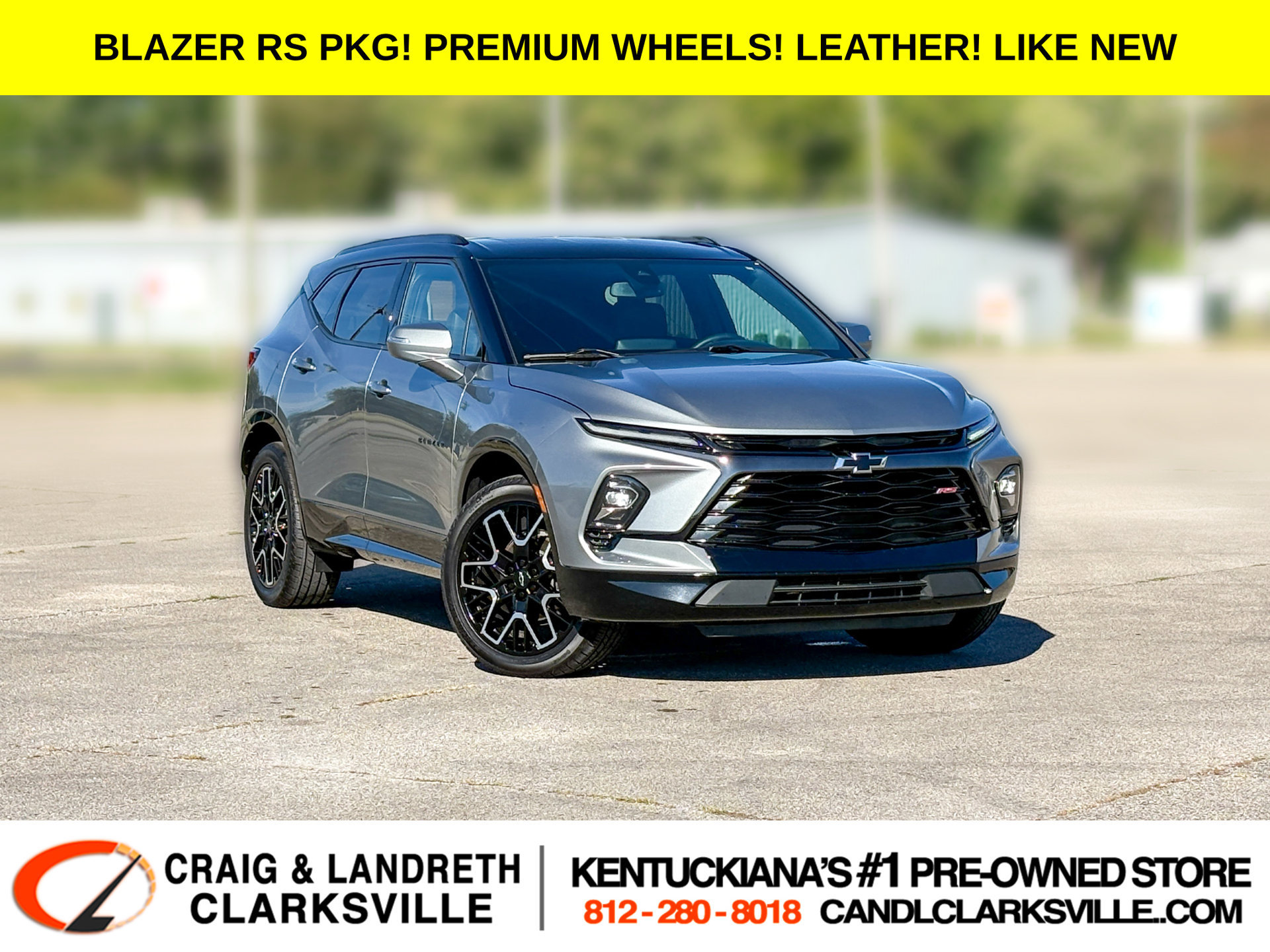 Used 2023 Chevrolet Blazer RS FWD image 1