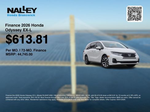 New 2026 Honda Odyssey EX-L image 7