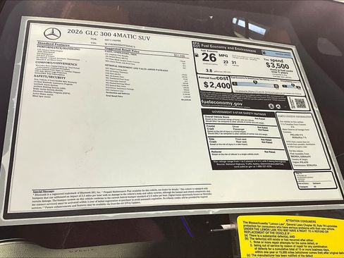New 2026 Mercedes-Benz GLC 300 4MATIC image 18