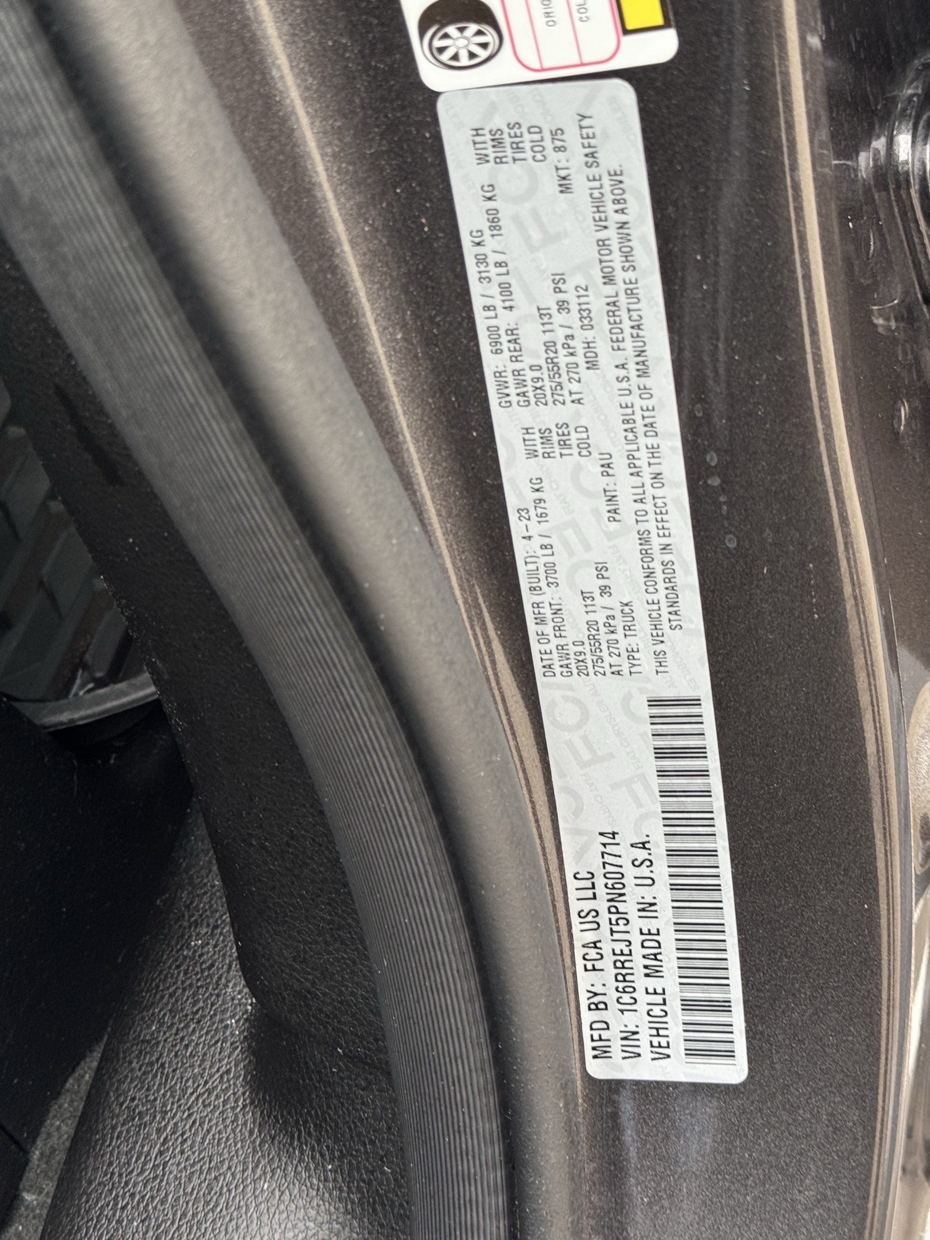 Used 2023 RAM 1500 Laramie RWD image 36