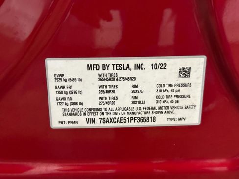Used 2023 Tesla Model X AWD/4WD image 78