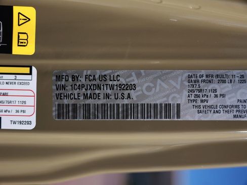 New 2026 Jeep Wrangler Sport S image 36