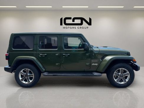 Used 2023 Jeep Wrangler Unlimited Sahara w/ LED Lighting Group AWD/4WD image 6