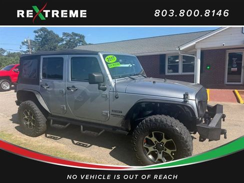 Used 2017 Jeep Wrangler Unlimited Sport w/ Quick Order Package 24S AWD/4WD image 2