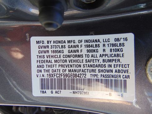 Used 2016 Honda Civic LX image 30