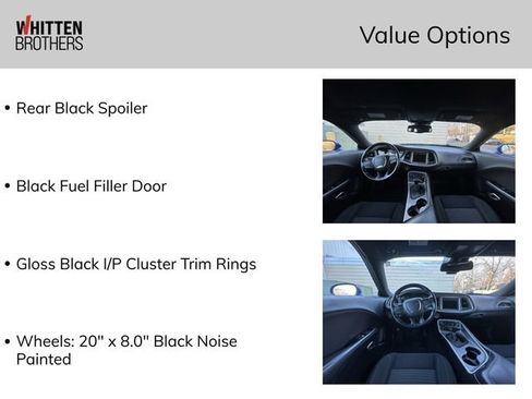 Used 2021 Dodge Challenger SXT w/ Blacktop Package image 3