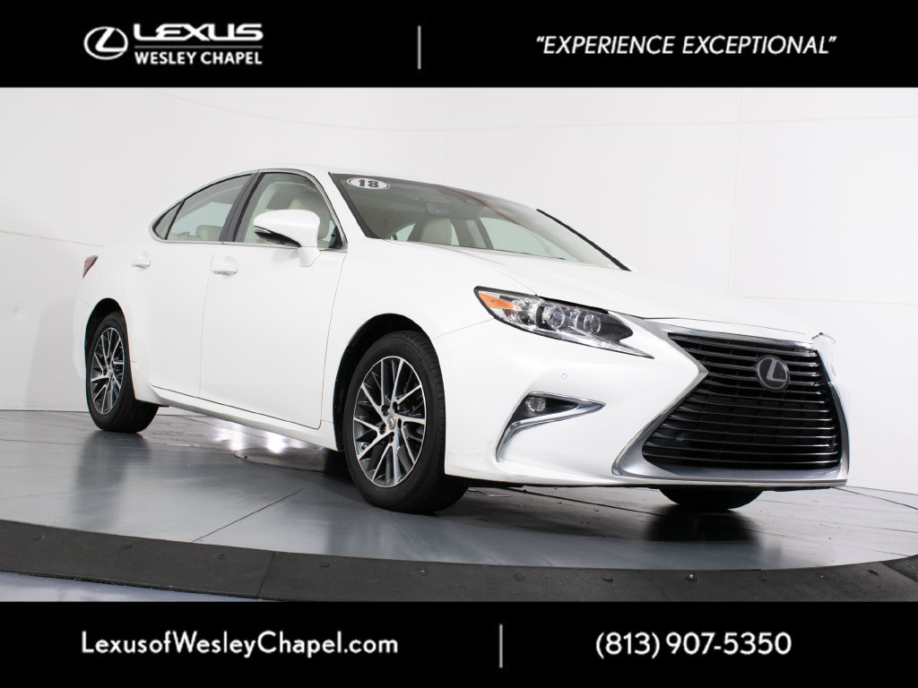 Used 2018 Lexus ES 350 w/ Luxury Package w/Wood Trim FWD image 1