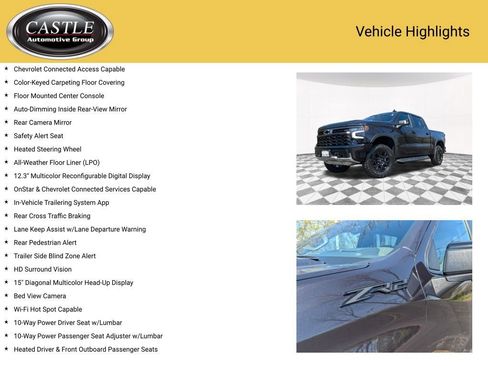 Used 2024 Chevrolet Silverado 1500 ZR2 w/ Technology Package AWD/4WD image 19
