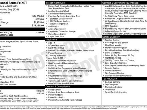 Used 2023 Hyundai Santa Fe XRT w/ Cargo Package image 2