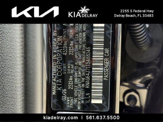 New 2026 Kia K5 GT-Line w/ GT-Line Premium Package AWD/4WD image 34