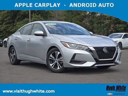 Used 2021 Nissan Sentra SV FWD image 1