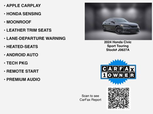 Used 2024 Honda Civic Sport Touring image 7