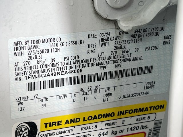 Used 2024 Ford Expedition Max Limited AWD/4WD image 9