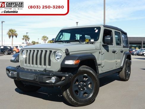 Used 2023 Jeep Wrangler Sport image 1