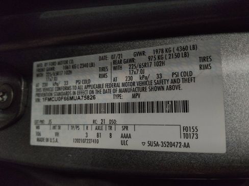 Used 2021 Ford Escape S FWD image 33