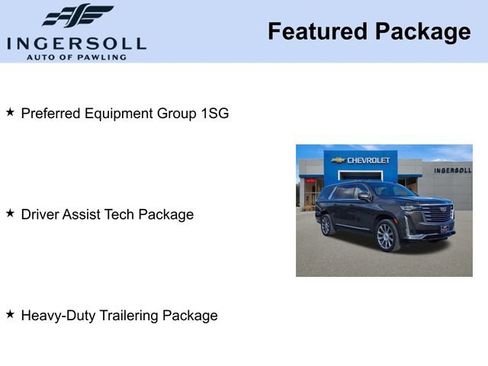 Used 2021 Cadillac Escalade ESV Premium Luxury Platinum w/ Heavy-Duty Trailer Package image 8