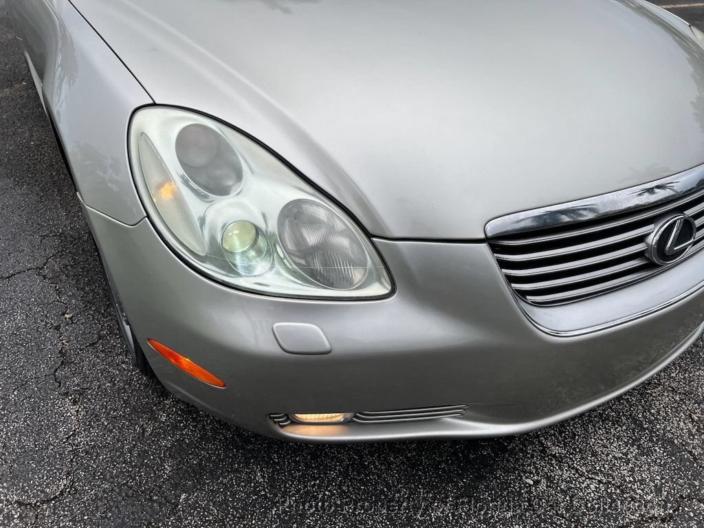 Used 2002 Lexus SC 430 Convertible RWD image 47