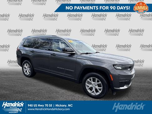 Used 2021 Jeep Grand Cherokee L Limited AWD/4WD image 1