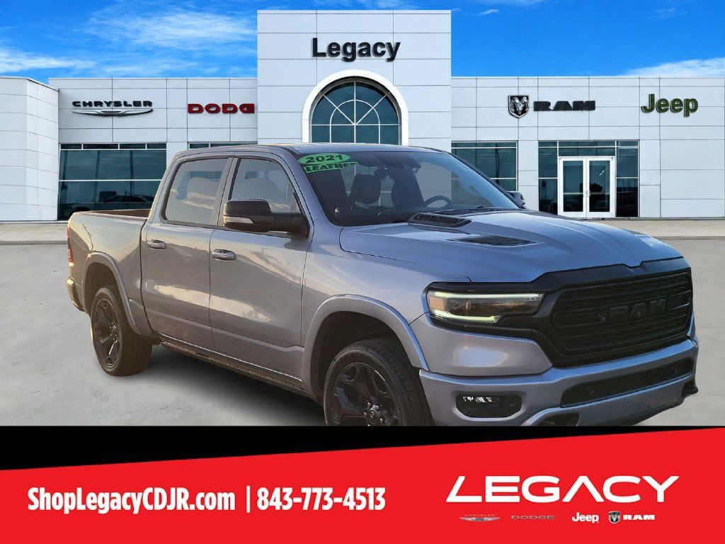 Used 2021 RAM 1500 Limited w/ Night Edition AWD/4WD image 1