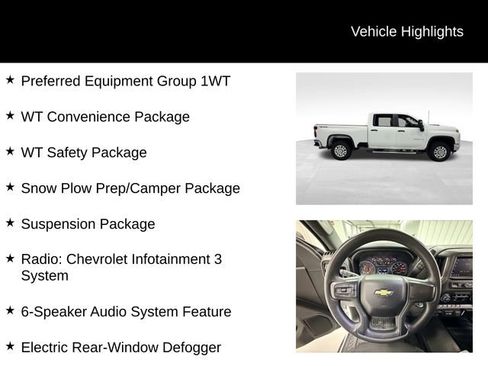 Certified 2024 Chevrolet Silverado 3500 W/T w/ WT Convenience Package image 17