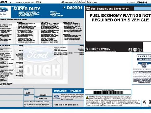 Used 2020 Ford F350 Lariat w/ Lariat Ultimate Package AWD/4WD image 25