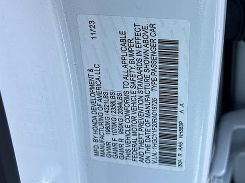 Certified 2024 Honda Accord LX image 33