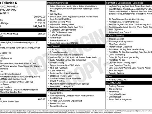 Used 2024 Kia Telluride S w/ S Sunroof Package image 7