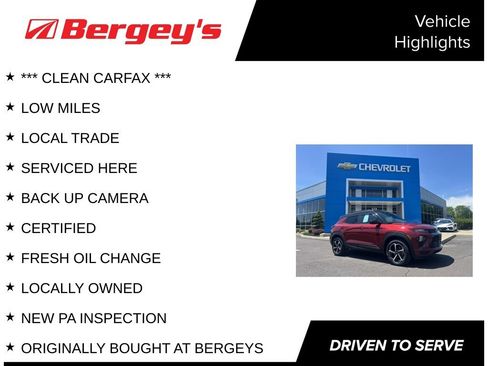 Certified 2022 Chevrolet TrailBlazer RS AWD/4WD image 4