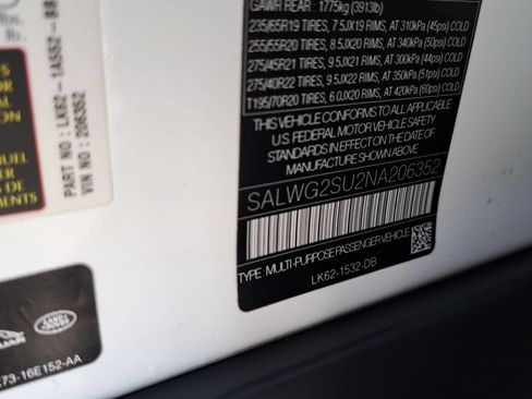 Used 2022 Land Rover Range Rover Sport SE AWD/4WD image 38