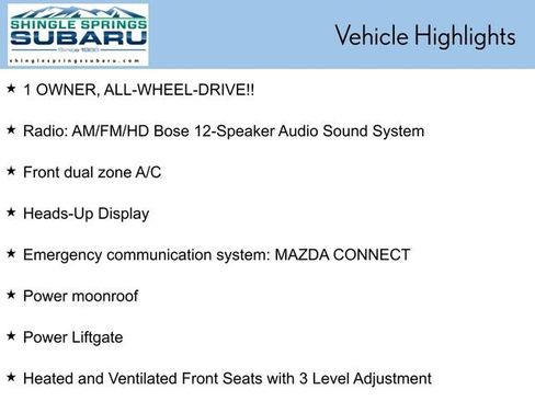 Used 2025 MAZDA CX-50 AWD 2.5 S w/ Premium Plus Pkg image 44