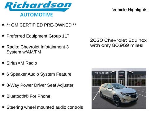 Used 2020 Chevrolet Equinox LT AWD/4WD image 10