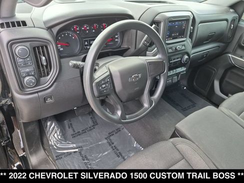 Used 2022 Chevrolet Silverado 1500 Custom Trail Boss w/ Midnight Edition AWD/4WD image 2