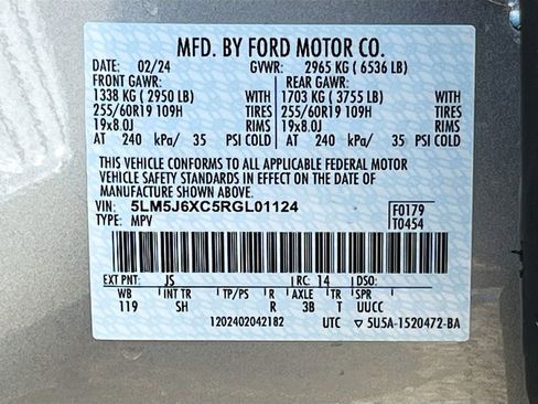 Used 2024 Lincoln Aviator AWD w/ Elements Package image 33