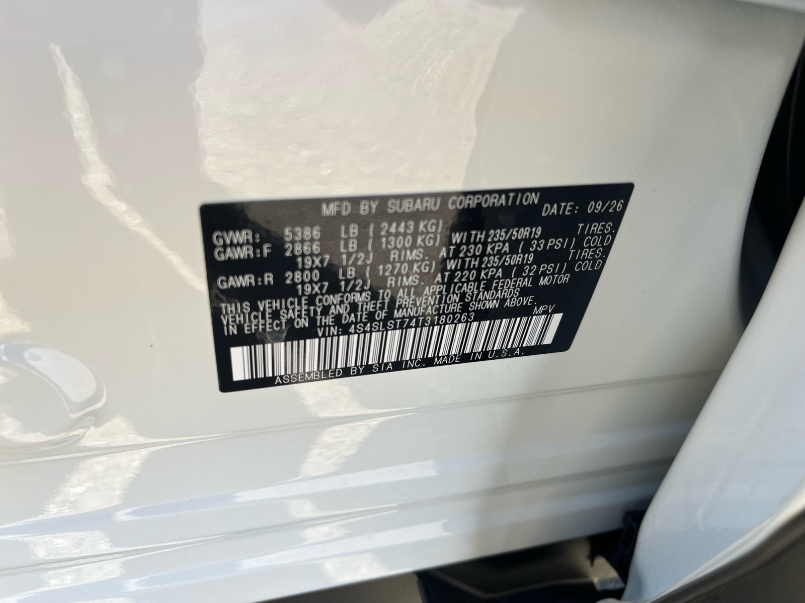 New 2026 Subaru Forester Touring AWD/4WD image 25
