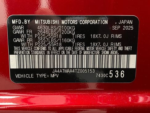 New 2026 Mitsubishi Eclipse Cross SEL image 35