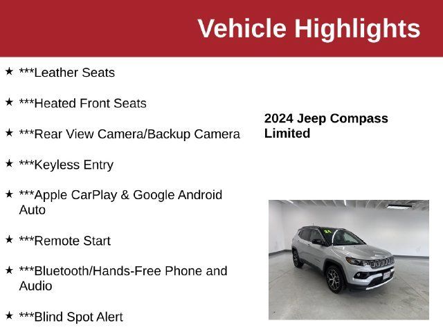 Used 2024 Jeep Compass Limited AWD/4WD image 10
