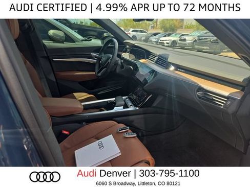 Used 2024 Audi Q8 e-tron Prestige w/ Prestige Package AWD/4WD image 9