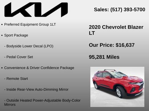 Used 2020 Chevrolet Blazer LT FWD image 5