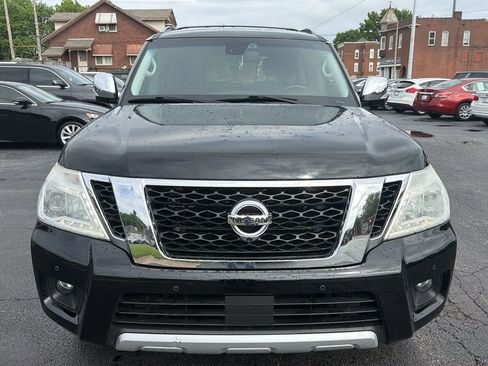 Used 2017 Nissan Armada Platinum w/ Captain Seat Package AWD/4WD image 2