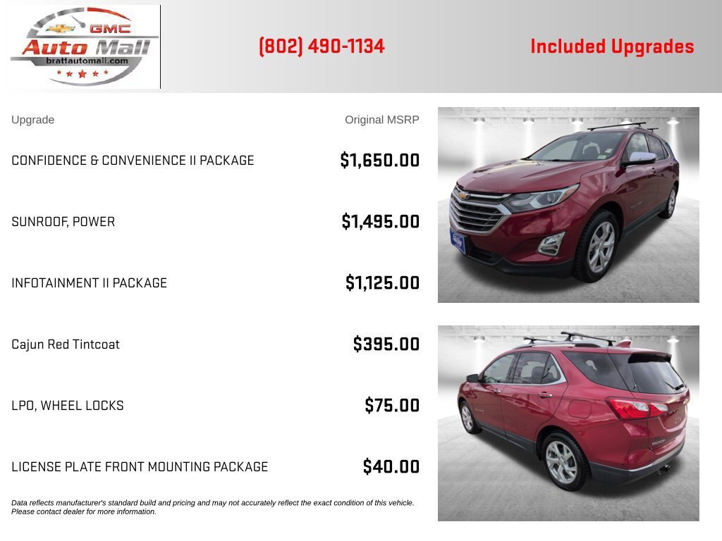 Used 2020 Chevrolet Equinox Premier AWD/4WD image 4