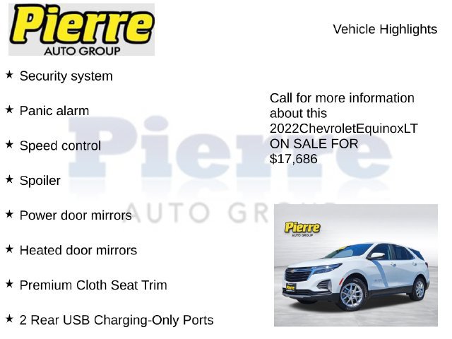 Used 2022 Chevrolet Equinox LT AWD/4WD image 22
