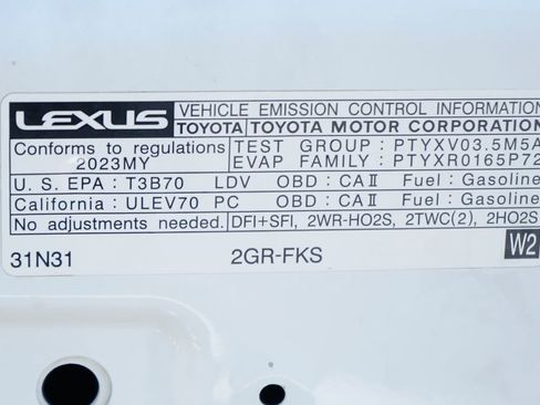 Used 2023 Lexus IS 350 F Sport w/ Memory Package RWD image 12