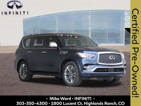 Certified 2021 INFINITI QX80 Sensory w/ All-Season Package image 8